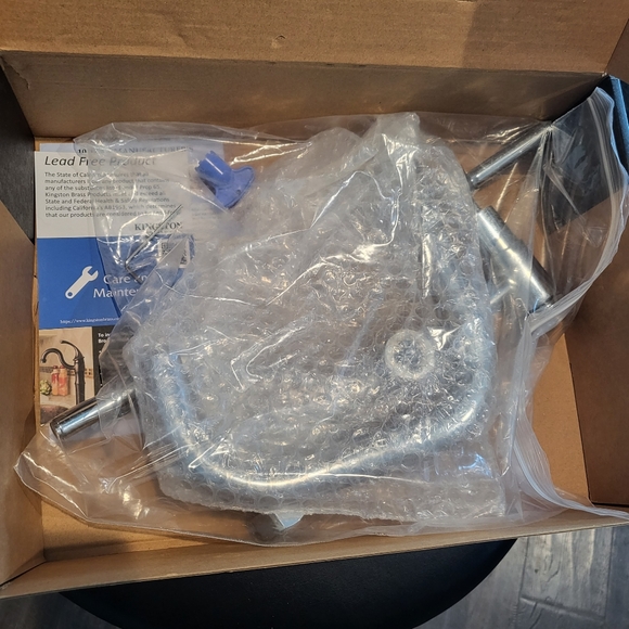 Kingston Brass KS813C Concord Kitchen Faucet, 6-11/16" in Spout Reach, Polished - Picture 2 of 12